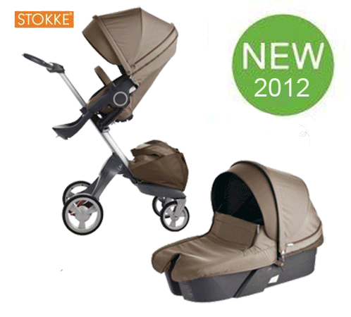 Пристрой! Stokke Xplory 2 в 1 + Winter Kit цвет Purple и Xplory + автокресло izisleep цвет Brown!