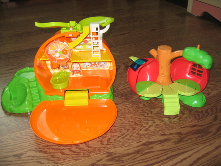домики TOMY апельсин.