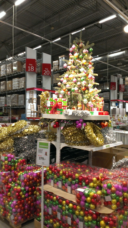 Икеа. Новогоднее.