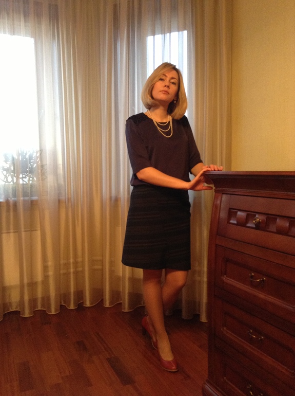 Юбка в офис