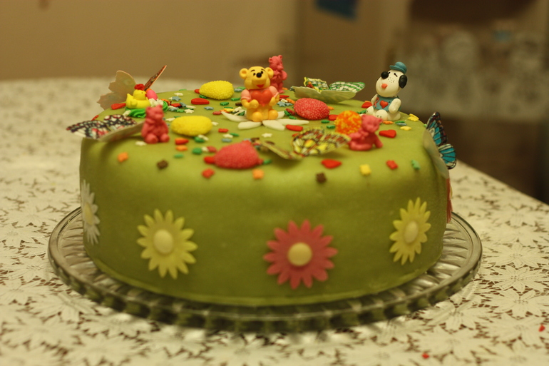 Ну вот и мой тортик))) комментируйте и критикуйте