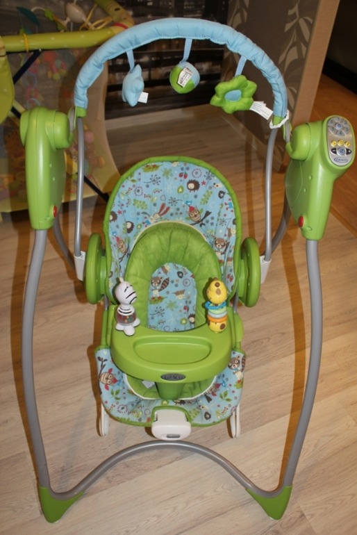Электронные качели Graco 2 в 1 с шезлонгами, 2 шт.