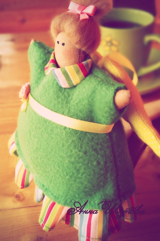 Толстушка Хэллен. Пирожный ангел в стиле тильда.