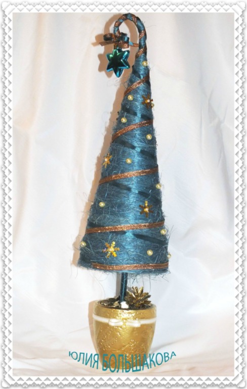 Мои сизалевые елочки!