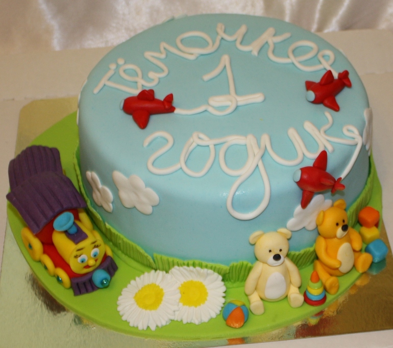 торт на годик