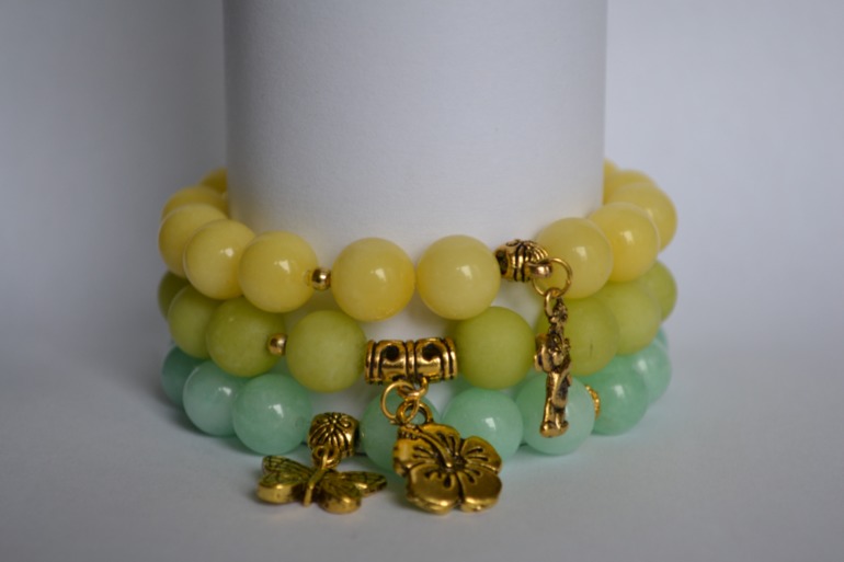 Браслеты из натуральных камней 250р за штуку