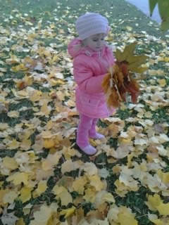 Собирали букет бабушке !!! Или ... осенняя прогулка ( фото с телефона ) ...