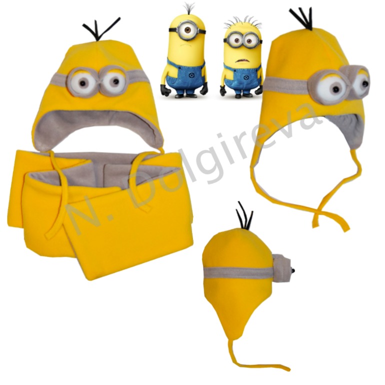 Прикольные, необычные, флисовые шапки (шапочки)