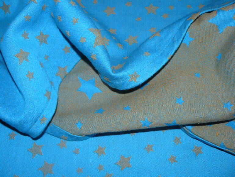 Тест-драйв слинга-шарфа Звездное небо от Mum's Era