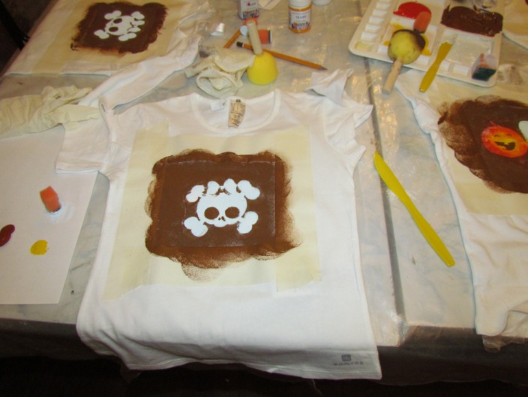 Футболки на хэллоуин.