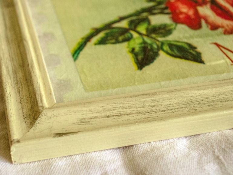 Сотворилось панно письмо с розами