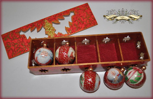 Игрушки на елку "Новогодний ажур"