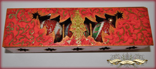 Набор елочных игрушек "Новый год в ажуре"