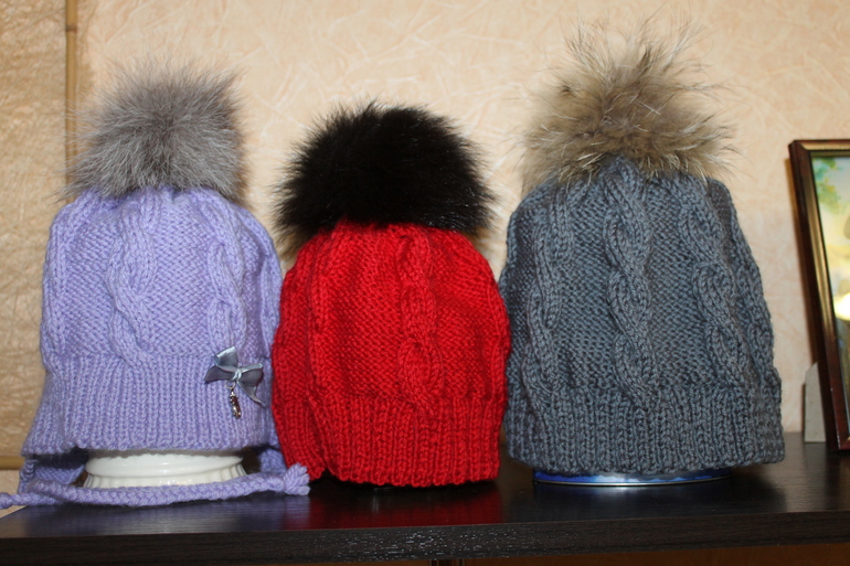 Наши шапки, зимнме!