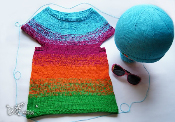 Помогите связать тунику!