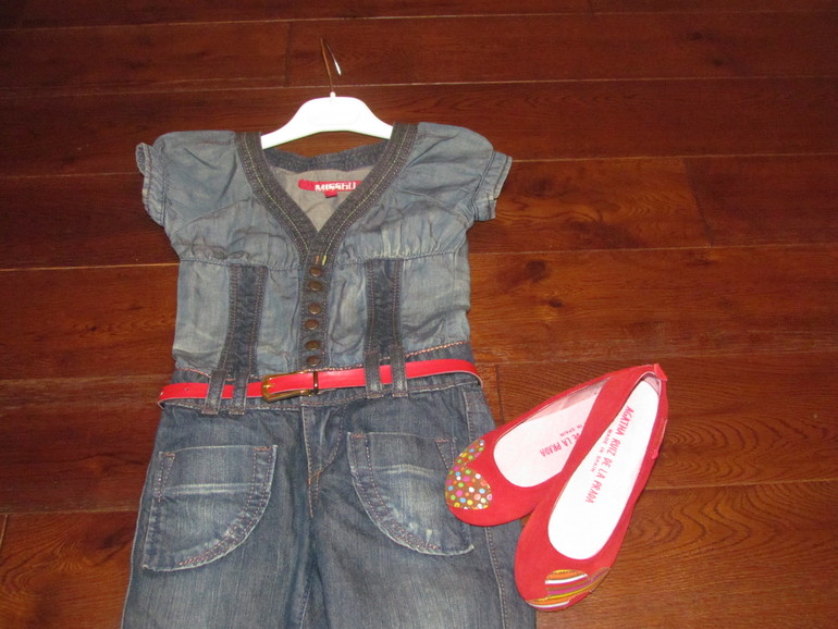 Джинсовый комбинезон Miss Sixty, 110см, 2000руб