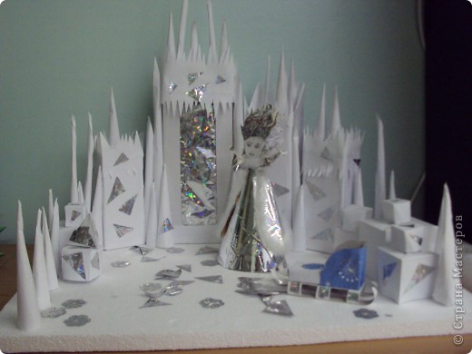 Фото по запросу Замок снежной королевы рисунок