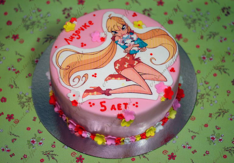 Фототорт "Winx"