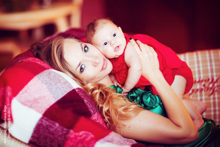 Предновогодняя семейная фотосессия