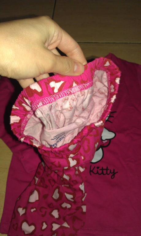 В НАЛИЧИИ! Пижама Хнллоу Китти, на рост 100-110см (4года) - 370руб.