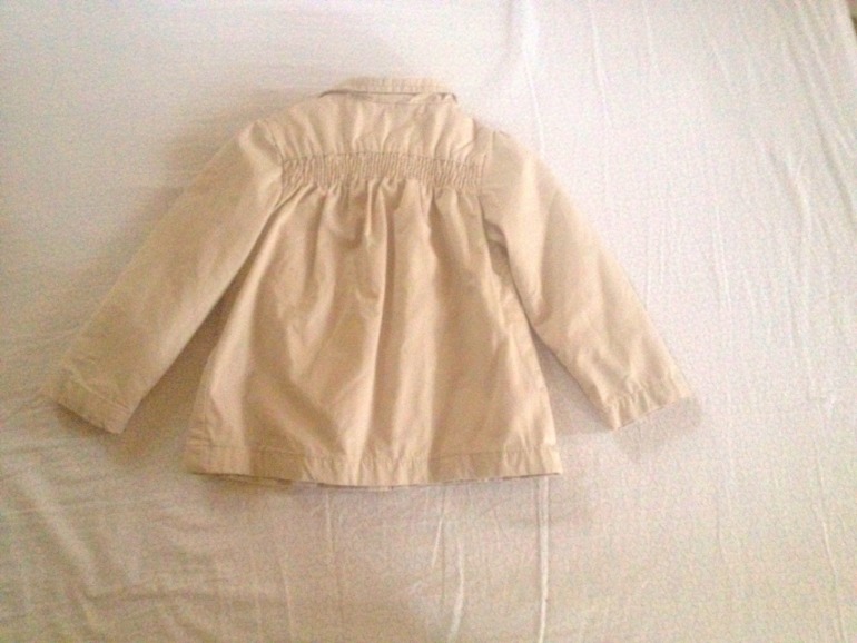 Полупальто-тренч на девочку - на 3 года - 1000 руб.