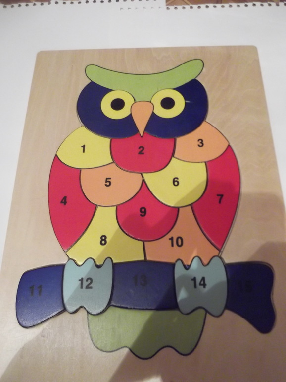 Мои любимые пазлы и вкладыши