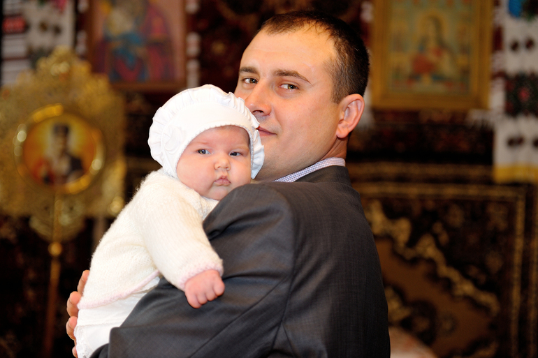 2,5 месяца и крещение Аполлинарии