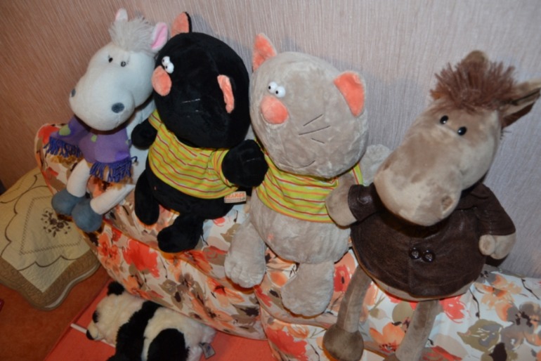 Хвастики мягкими игрушками