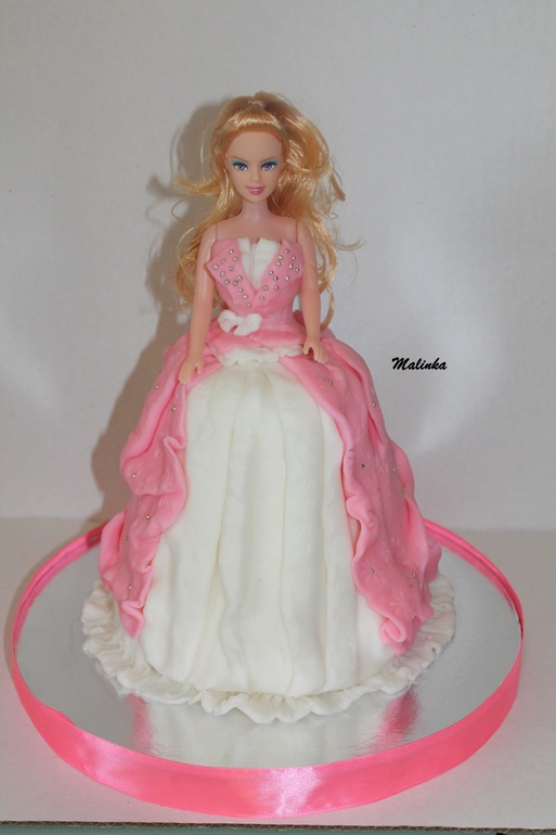 Торт кукла