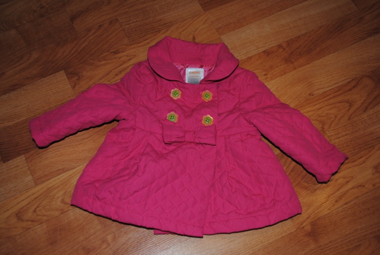 Розовое настроение. куртки 6-12м.