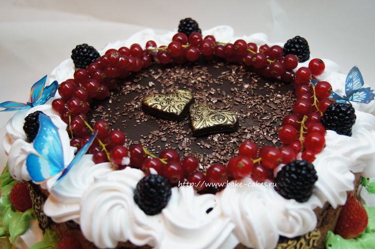 Шоколад и ягоды