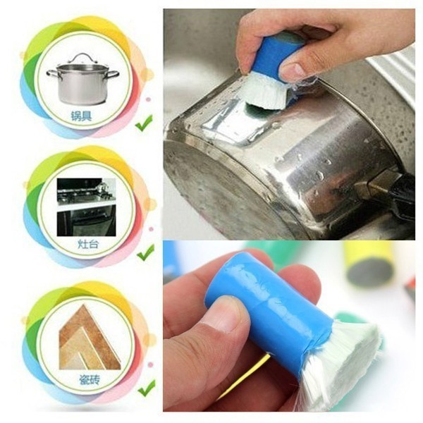 Стежень для чистки кастрюль и известкового налета 35 руб за 1шт