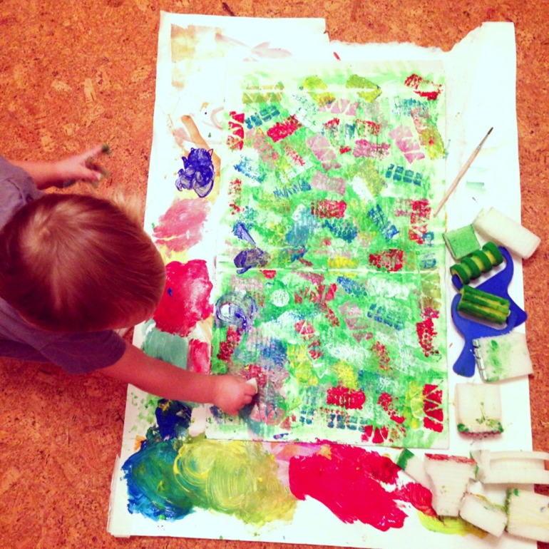 Заготовочка для елки + самодельные штампы