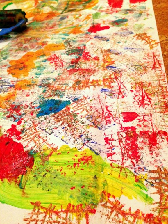 Заготовочка для елки + самодельные штампы