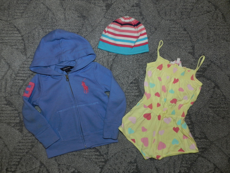 Пакет вещей для девочки 1700р с отправкой,добавила в пакет