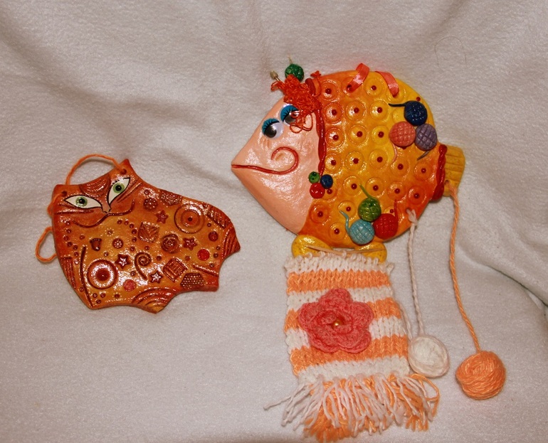 Обмен рукоделием с Леночкой