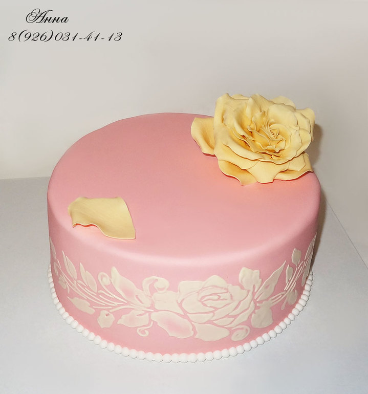 Торт "Роза"