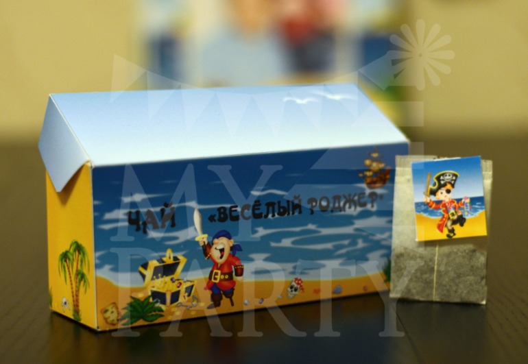 Оформление в стиле Little Pirate