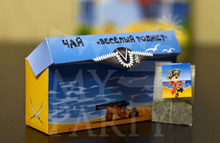 Оформление в стиле Little Pirate