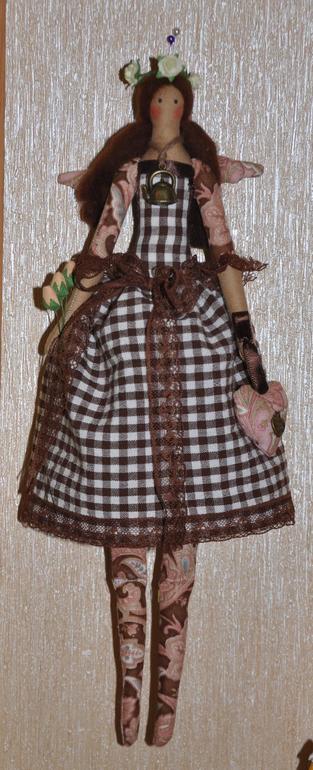 Тильда Кухонная Фея (шоколад+карамель)