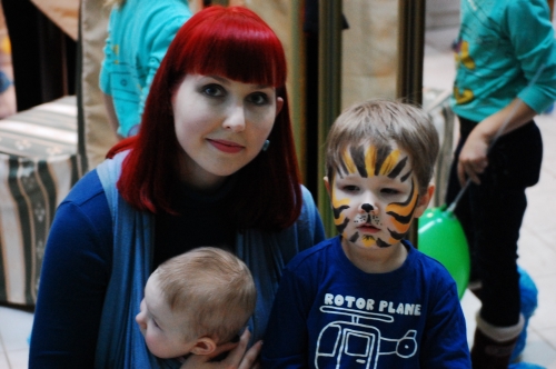 Лена, Агата, Нино Блу, яркие краски и последний осенний день