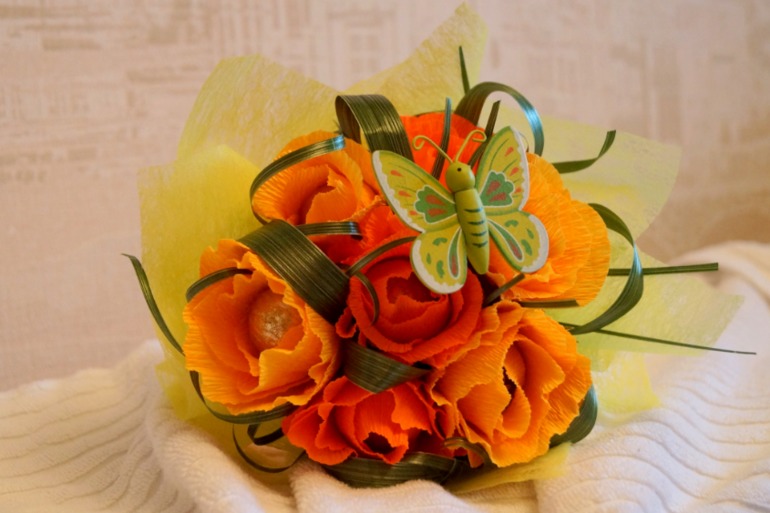 мои первые букеты