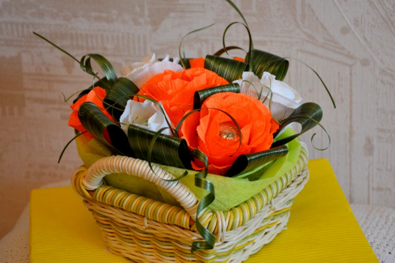 мои первые букеты