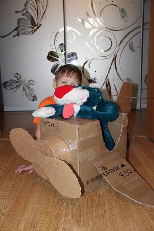 Наше творчество из толстого картона