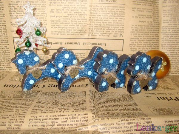 Доделала лошадок