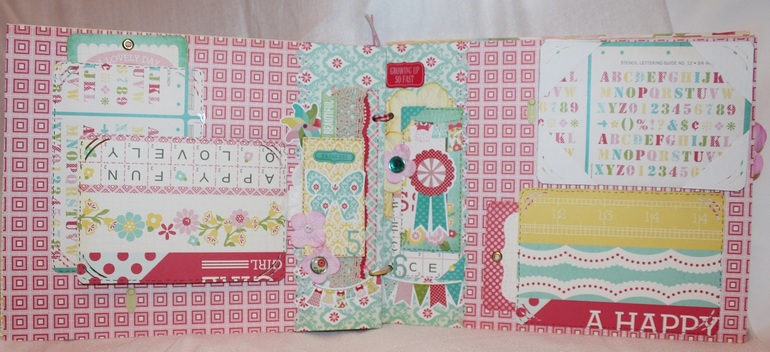 Альбом для девочки 20х25 см