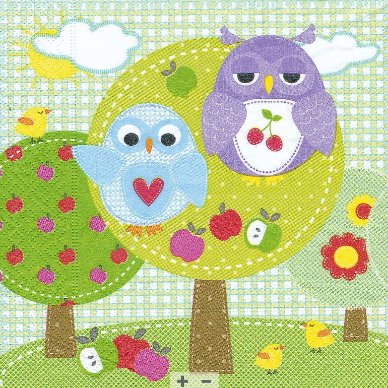 Салфетки с совушками! В НАЛИЧИИ!