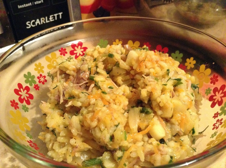 Плов из голени индейки!