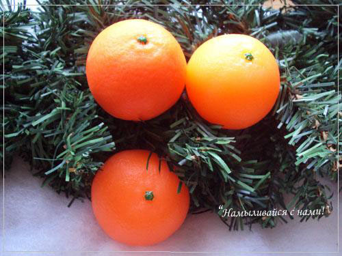 Ну и мои первые мандарины)