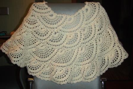 Пончо-накидка (закончила)